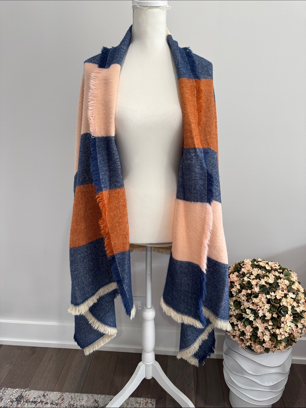 Madewell Band Stripe Blanket Scarf